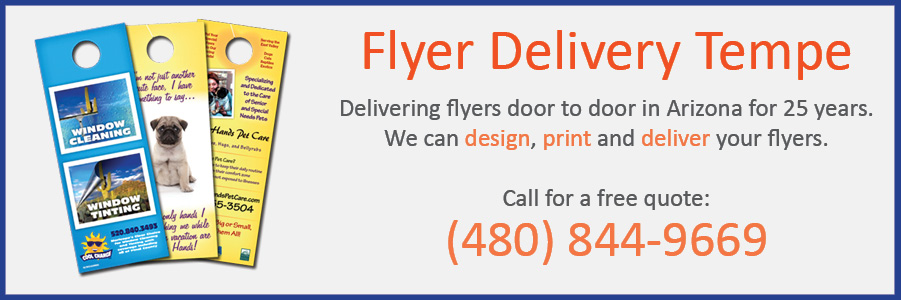 Flyer Delivery Tempe Flyer Delivery Service In Tempe Az