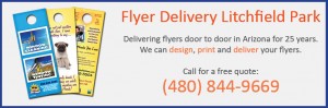 flyer delivery litchfield park