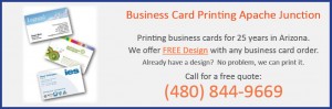 business card printing apache junction