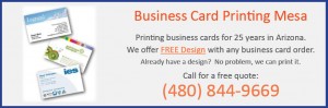 business card printing mesa