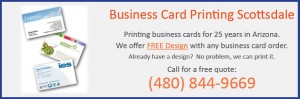 business card printing scottsdale